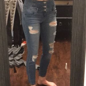 High waisted Skinny jeans